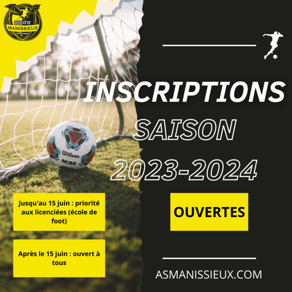 Ouverture des inscriptions
