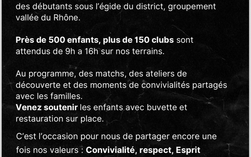 Journée des débutants 21 septembre 24